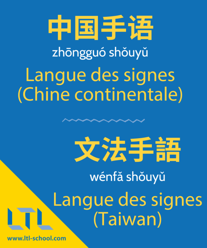 Langue des signes chinoise