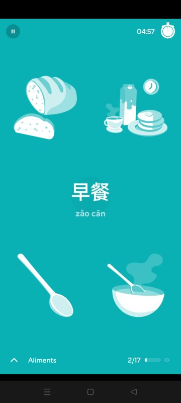 applications pour apprendre le chinois - Drops