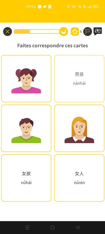 applications pour apprendre le chinois - Ling