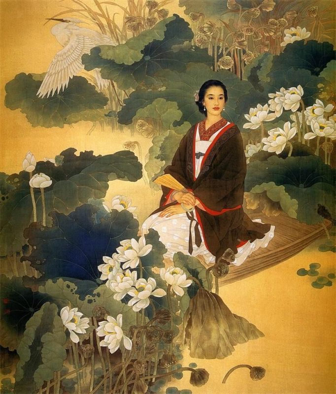 peinture traditionnelle chinoise : peinture de personnage